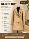 Burberry Trench Acolchado Original – Beige Clásico